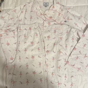 Kids Pajamas with Pink Ballet Print